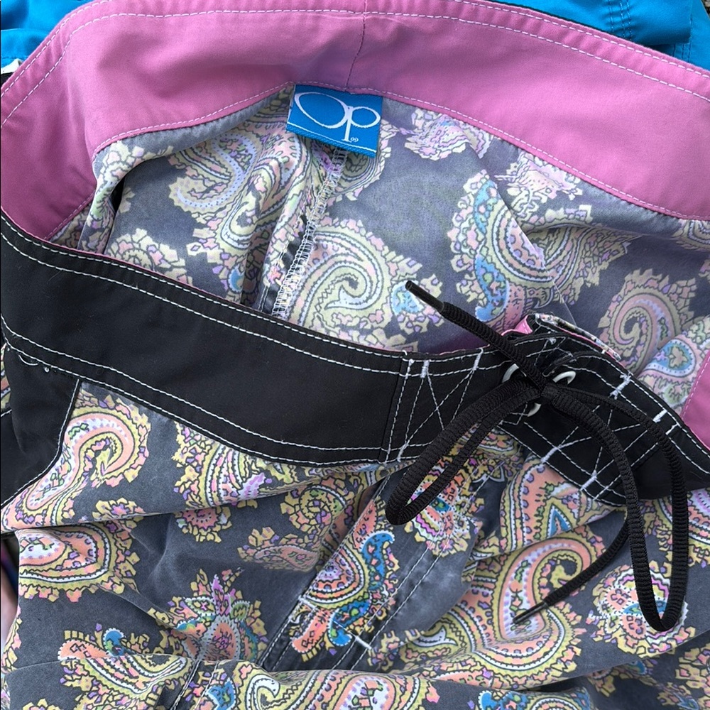 OP Multicolor Paisley Board Shorts